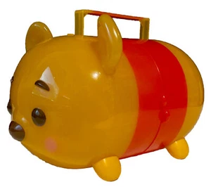 Disney Tsum Tsum Handled Storage Carry Display Winnie The Pooh Case Mint - Picture 1 of 11