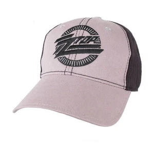 ZZ TOP CAP LOGO & ICONS DESIGN GREY w COLOUR HAT BASEBALL CAP OFFICIAL - Picture 1 of 2