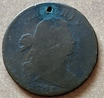 1798/9 Large Cent Candidate - AG/F (Part of a Large Cent Collection) - Image 1 of 4