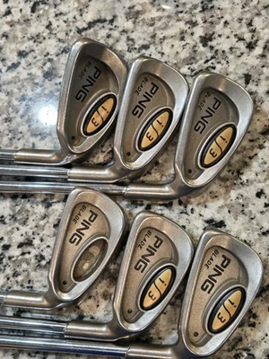 PING i3 Blade Black Dot Iron Set 3-7, W Right Hand Steel Shaft - Image 1 of 4
