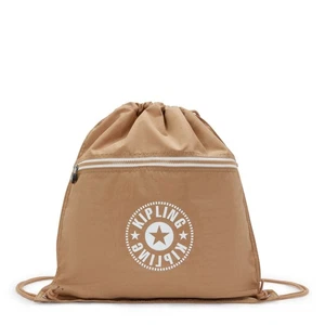 Kipling Supertaboo borsa da nuoto/coulisse EARLY TAN C FW2025 PREZZO AL PUBBLICO £29 - Foto 1 di 7