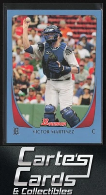 Victor Martinez 2011 Bowman #189 Blue Detroit Tigers 80/500 - Image 1 of 2