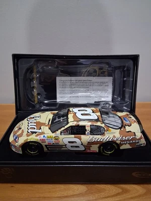 Chevrolet 2007 Dale Earnhardt Jr RCCA propietarios Elite Budweiser camuflaje fundido a presión 1:24 Foto 1 de 4