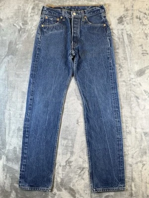 VTG Levis 501xx Jeans Mens 30x36 (29x31) Blue Straight Buttom Fly Denim USA Made - Image 1 of 4