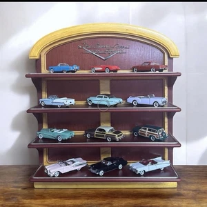 The Classic Cars Of The Fifties, Franklin Mint, 12 Cars w/Display Shelf, Vintage - Picture 1 of 10