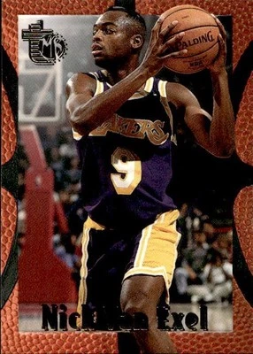 Nick Van Exel 1994-95 Topps Embossed #48 Los Angeles Lakers - Image 1 of 2
