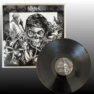 Hellshock - Shadows Of The Afterworld LP 2009 German Thrash Punk NM - Picture 1 of 9