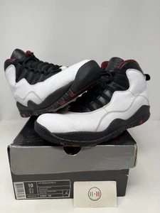Nike Air Jordan 10 Retro Chicago 2012 Größe 10 authentisch gebraucht Vintage AJ10 MJ hoch  - Bild 1 von 11