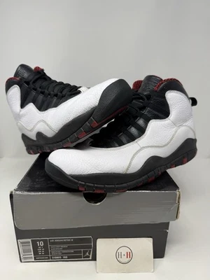 Nike Air Jordan 10 Retro Chicago 2012 Talla 10 Auténticas Usadas De Colección AJ10 Mj High  Foto 1 de 4