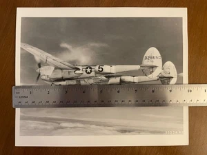 P-38 Lightning No. 43-28650 Sweet Sue Nellie Ann Foto Oficial USAF 55554 A.C. - Imagen 1 de 2