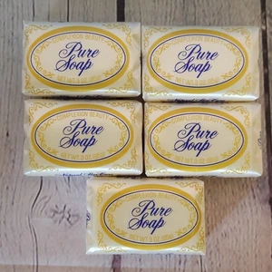 Cal Ben Pure All Natural Complexion Beauty Soap 5 Bars Acne Care New in Wrapper - Picture 1 of 4