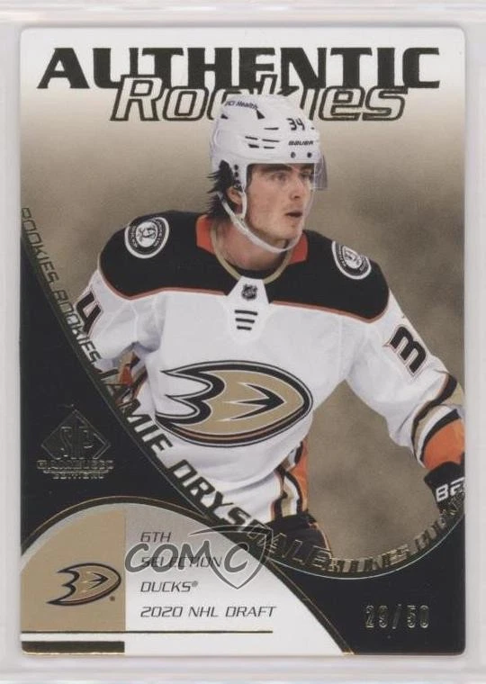 2021-22 Upper Deck SP Game Used 2003-04 Retro Rookies Gold /50 Jamie Drysdale RC - Image 1 of 2