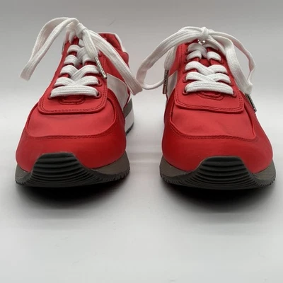 New Michael Kors  Women’s Allie Trainer  Red Sneakers Size 8.5 - Image 1 of 4