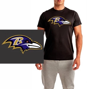 New With Tags/ Ravens Black T-Shirt / TriDri Performance Shirt - Picture 1 of 4
