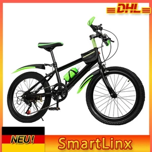 Bicicleta infantil de 20 pulgadas 6 velocidades freno de disco doble MTB bicicleta juvenil bicicleta de montaña - Imagen 1 de 17