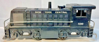 Marx Posguerra 027 Calibre Nº Locomotora conmutadora diésel 588 New York Central! Foto 1 de 4