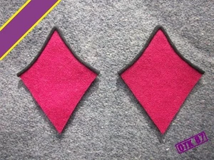 MADE TO ORDER 1935 soldier coat collar patch pair, RKKA reproduction - Picture 1 of 18