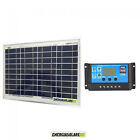 Photovoltaic Solar Kit panel 10W 12V Charge controller 10A RV motorhome lighting