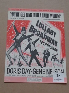 Doris Day - Canción de cuna de Broadway 1951 partituras de película (Gene Nelson) (1) - Imagen 1 de 1