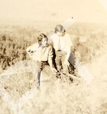 Two Manly-dressed Young Women Lesbian Lovers Exploring The Mountains Int 1930s
