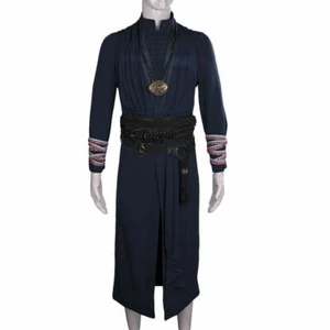 Cosplay Dr Doctor Strange Full Set Costumes Ring Eye of Agamotto Necklace Belt - Picture 1 of 10