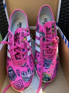 Adidas Jeremy Scott Is P-sole Graphic Originals Trainer Uk Size 9.5 - Picture 1 of 5