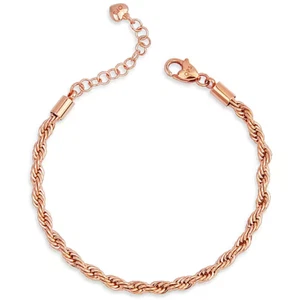 BRACCIALE CATENA DONNA OPS OBJECTS OPSBR 799 1100 ROSA ACCIAIO ORIGINALE AI 2025 - Picture 1 of 4