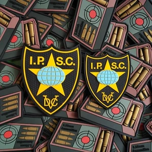 IPSC Patch Tactical Practice Shooting Club Morale Patch for  Cloth and Hat Cap - Picture 1 of 1