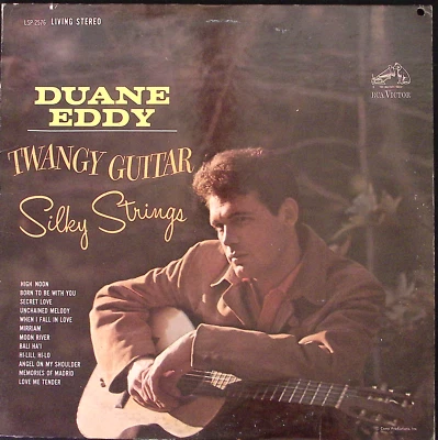 DUANE EDDY SILKY STRINGS RCA VICTOR RECORDS VINYL LP   167-22 - Image 1 of 4