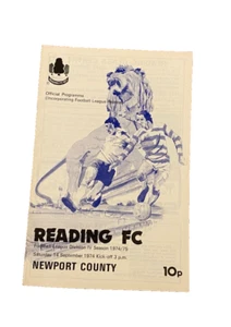 LECTURA V CONDADO DE NEWPORT - DIVISIÓN CUATRO - 14/9/1974 - ROBIN FRIDAY - Imagen 1 de 1