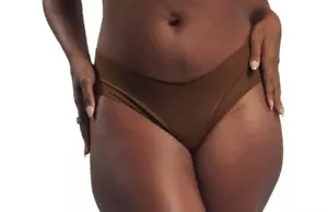 Nude Barre Women's Bikini Panty Underwear, 3PM Tapioca Cream, Medium - Picture 1 of 4