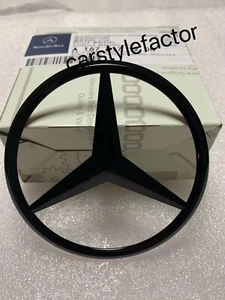 Gloss Black Rear Star Badge For Mercedes GLE53 GLE450 GLE300d GLE350d W167 2019+ - Picture 1 of 2