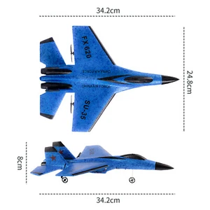 Roclub 2.4G Remote Control Plane Glider Airplane EPP Foam RC Plane Toy - Picture 1 of 23