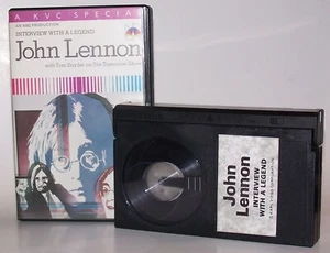 Vintage John Lennon Interview With A Legend BETA Video Cassette - Imagen 1 de 5