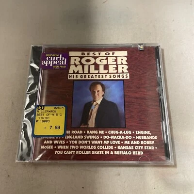 Best Of Roger Miller His Greatest Songs (CD, 1991) НОВЫЙ ЗАПЕЧАТАННЫЙ - Изображение 1 из 3