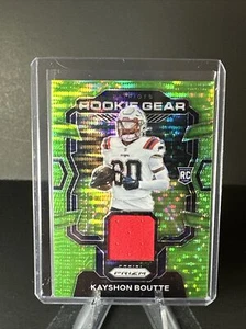 Parche de púlsar verde neón verde neón Prizm Football 2023 Kayshon Boutte RG-KB radiocontrol - Imagen 1 de 1