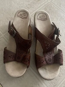 Dansko Keilabsatz-Pantoletten Sandale Damengröße 40 US 9,5-10 - Bild 1 von 8