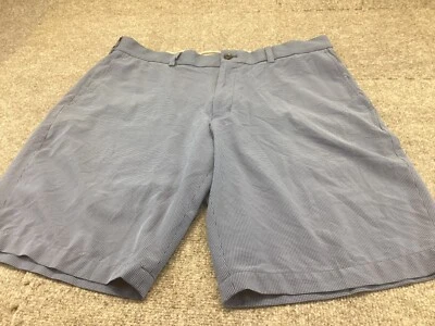 Pantalones Cortos WALTER HAGEN Para Hombre 36 Performance 11 Majors Golf Azul 10" Entrepierna Foto 1 de 4