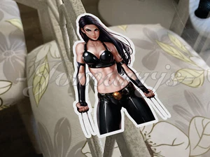 X-Men - Anime - X-23 Calcomanía de Color Personalizada x23 Marvel DC Wolverine - Imagen 1 de 2