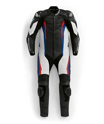 BMW Hommes Motard Combinaisons de moto Armure CE Protecteur Cuir Rue Courses - Photo 1/2