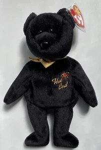 NEW *RARE* TY Beanie Babies The End Bear MWMT *ERROR on Tag* - Picture 1 of 6