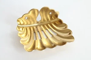 antique bathroom kitchen soap holder | vtg deco victorian kitchen old clamshell - Picture 1 of 7