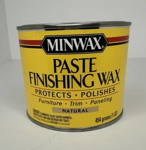 Minwax Paste Finishing Wax in Natural 1 LB, New and Sealed Container - Picture 1 of 6