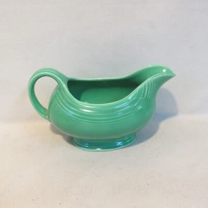 Vintage Homer Laughlin Fiesta® Original Light Green Sauceboat Gravy Boat - NICE! - Picture 1 of 11
