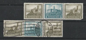 DR 2 Zusammendrucke , ZD W42 postfrisch u. gest.                       *533* - Bild 1 von 1