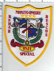 Montgomery Rehab Rescue Special Unit (Alabama) Shoulder Patch from the 1980's - Picture 1 of 1