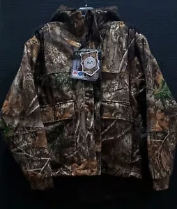 RIVERS WEST AMBUSH WATERPROOF HUNTING JACKET NEW REALTREE EDGE LARGE L 5649 RTE - Picture 1 of 5