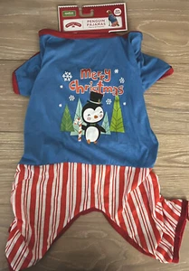 Holiday Time Pinguin Hund Pyjama Medium Neu - Bild 1 von 2