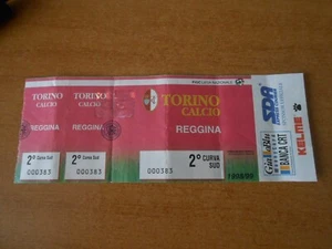 biglietto stadio-TORINO vs REGGINA 1998-99 - Imagen 1 de 1