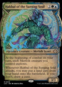 MTG HAKBAL OF THE SURGING SOUL 19 EXC - HAKBAL DELL'ANIMA CRESCENTE - LCC X EN - Picture 1 of 1